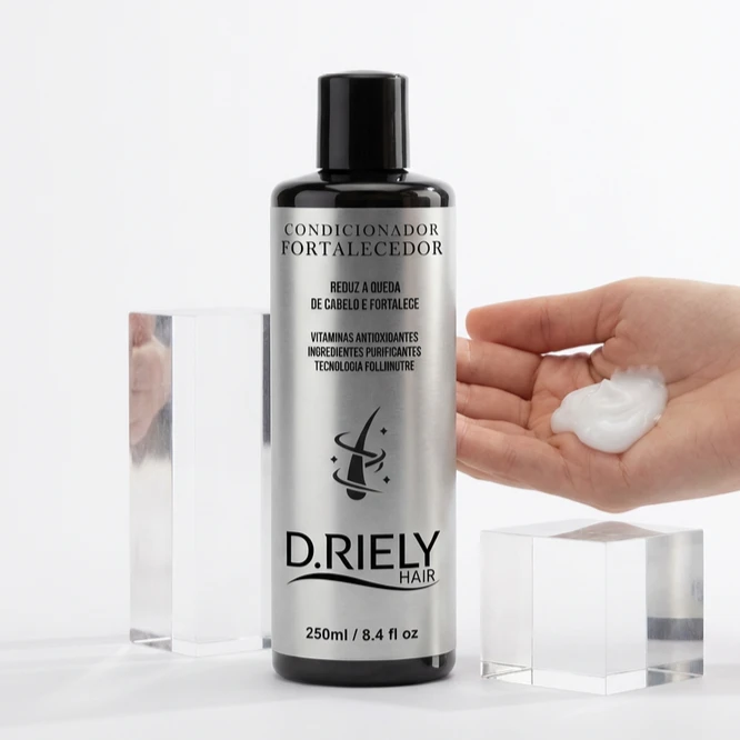Cabelo saudável com óleo de argan D.Riely