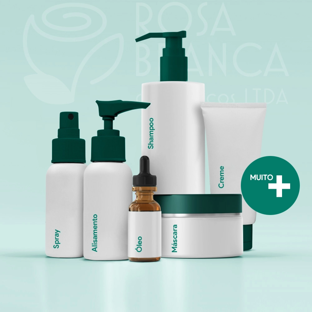 Linha de produtos Rosa Branca